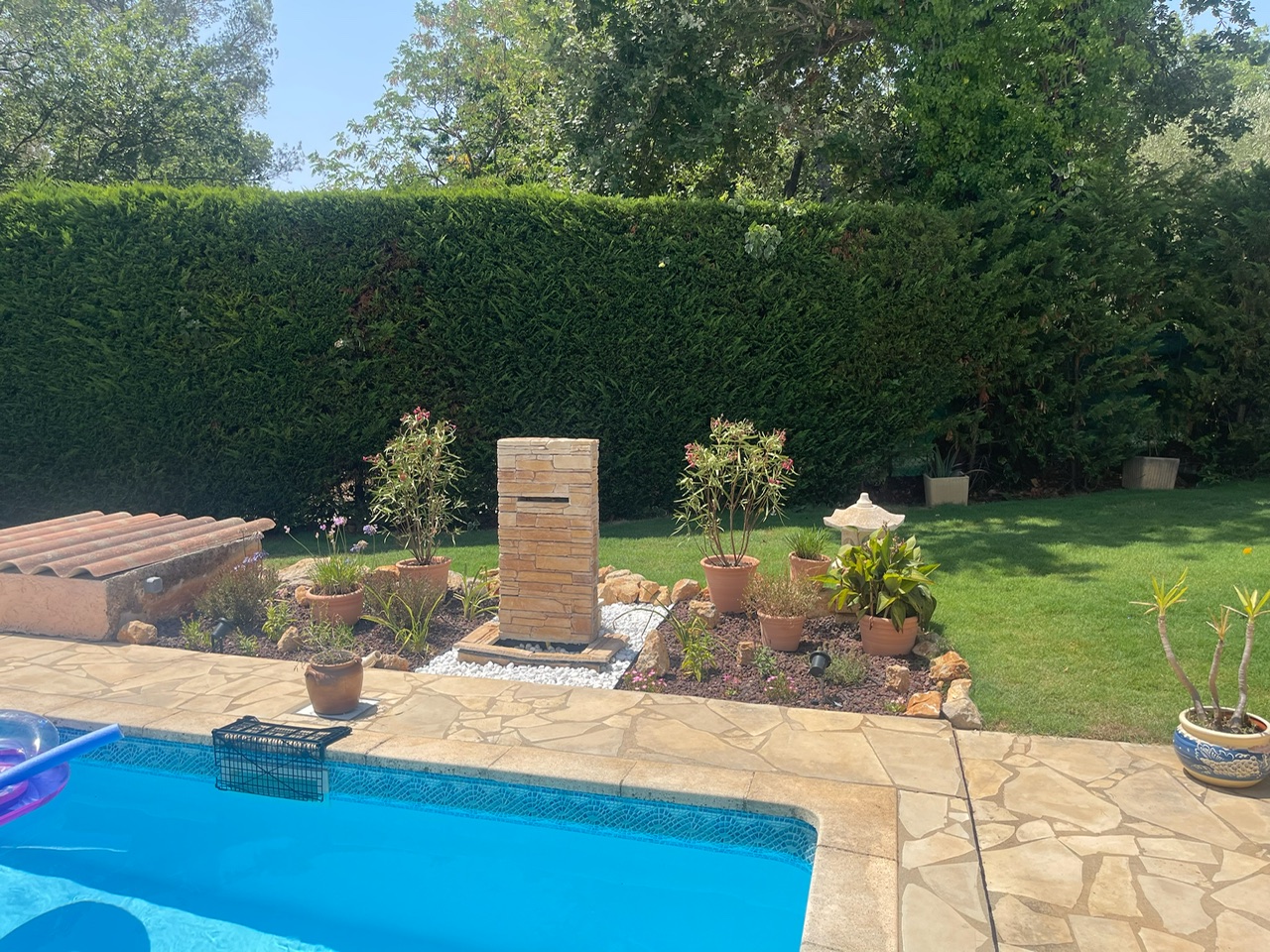 Création de jardin près de Vence